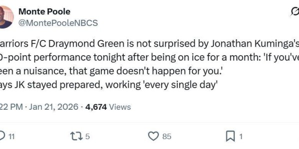 天博资讯中心-勇士队惨败！巴特勒报销激活2大DNP奇兵 库明加20分不及6中6神射