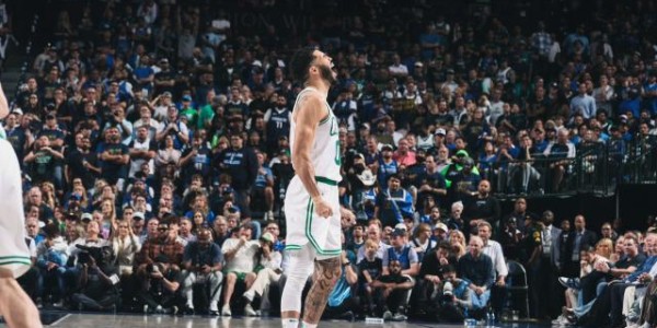 天博资讯中心-半场20分对飚欧文 无缘FMVP？塔图姆一心只想赢